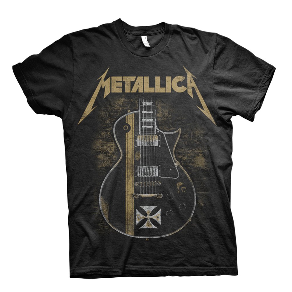 Metallica - Hetfield Iron Cross Heren T-shirt - Zwart